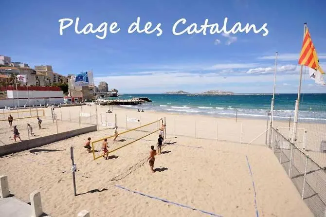 马赛Le Petit Catalan公寓 0*, 马赛 法国